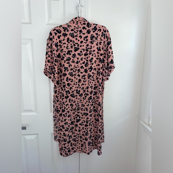 Maeve By Anthropologie Rita Printed Tunic Blouse Leopard Print Size Small - Picture 13 of 16